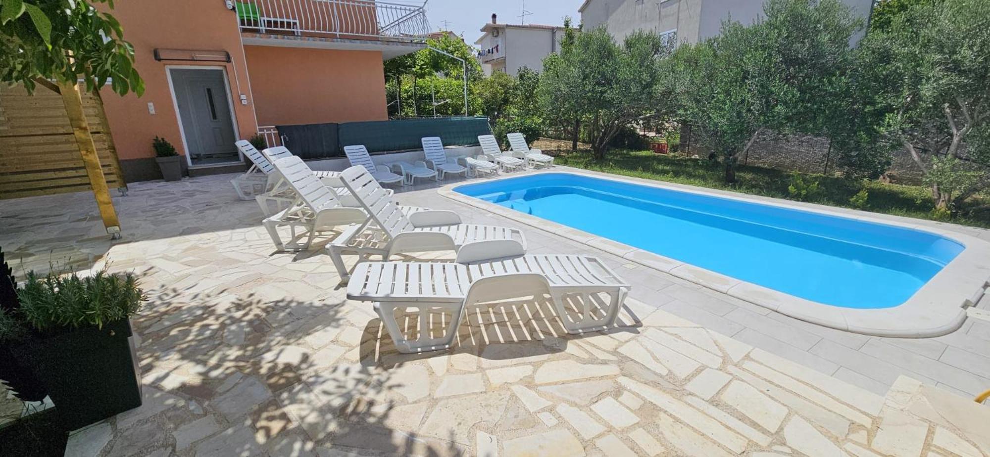 Apartman Mia With Pool1 Split Zewnętrze zdjęcie